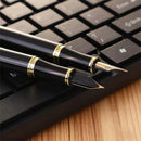 CANETAS TINTEIRO COM CLIPE DOURADO - COM CAIXA PRESENTE