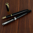 CANETA TINTEIRO COM CLIPE DE PRATA  - COM CAIXA PRESENTE