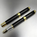 CANETAS TINTEIRO COM CLIPE DOURADO - COM CAIXA PRESENTE