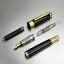 CANETAS TINTEIRO COM CLIPE DOURADO - COM CAIXA PRESENTE