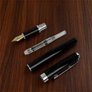 CANETA TINTEIRO COM CLIPE DE SETAS COM CAIXA PRESENTE