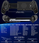 COMANDO CONTROLADOR MOBILE GAMING GAMWING AOBING MAX AB01 - ANDROID/IOS/SWITCH/XBOX/PS3/PS4/PC/ TYPE-C