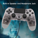 COMANDO COMPATIVEL TRANSPARENTE PS4/PC - NOVO