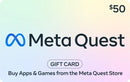 META QUEST eGIFT CARD(CONTA AMERICANA)
