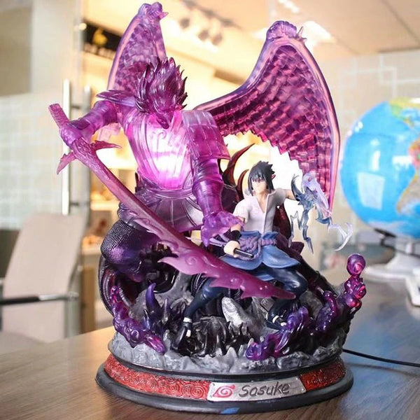 FIGURA DE AÇÃO SASUKE SUSANOO PERFEITO 30cm - NARUTO