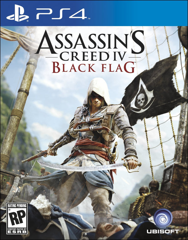 ASSASSINS CREED IV BLACK FLAG (EM PORTUGUÊS) - PS4 - NOVO