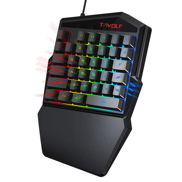 TECLADO GAMER T-WOLF T19 - NOVO