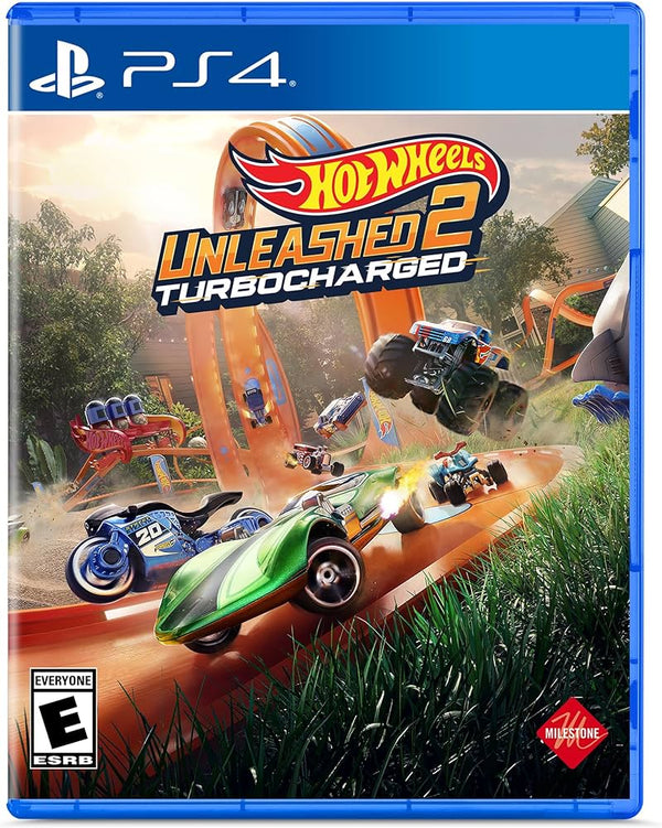 HOT WHEELS UNLEASHED TURBOCHARGED - PS4- NOVO