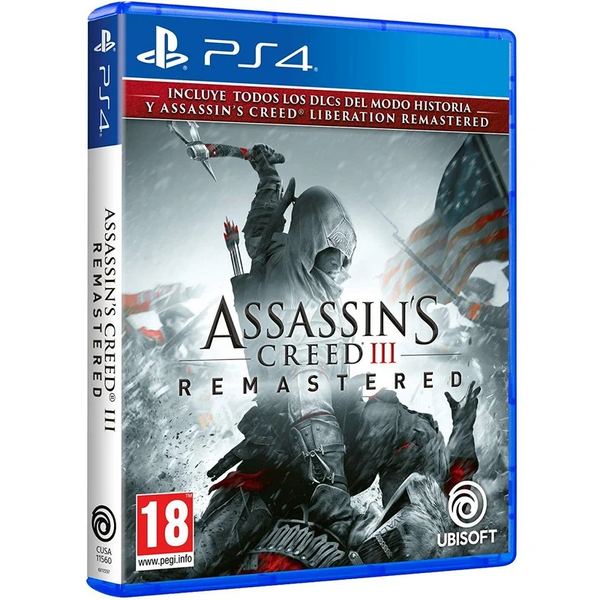ASSASSINS CREED 3 Remastered - PS4 - NOVO