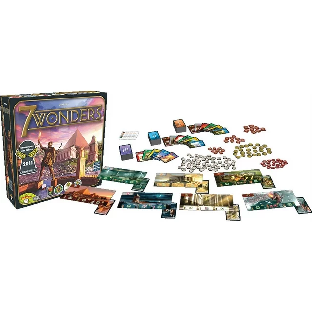 JOGO DE TABULEIRO - 7 WONDERS VERSION 1