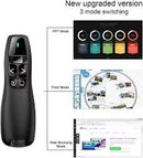 Ponteiro de apresentação Laser sem fios USB K400