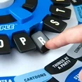Jogo Palavras Tapple Tabuleiro Trava Letras Stop com Temporizador