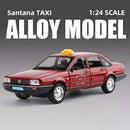 CARRO COLECIONÁVEL VOLKSWAGEN SANTANA TÁXI - ESCALA 1:24