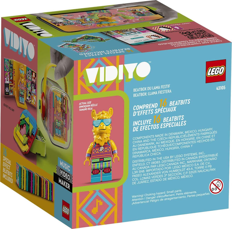 LEGO KIT DE CONSTRUÇÃO VIDIYO PARTY LLAMA BEAT BOX 43105