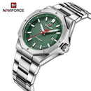 RELÓGIO MASCULINO NAVIFORCE Moda Impermeável De Aço Inoxidável Polígono Vogue