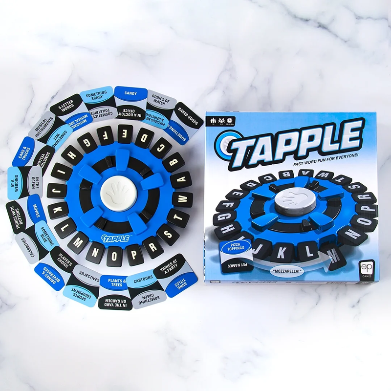 Jogo Palavras Tapple Tabuleiro Trava Letras Stop com Temporizador