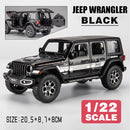 CARRO COLECIONÁVEL JEEP WRANGLER MOTORSPORT - ESCALA 1:24