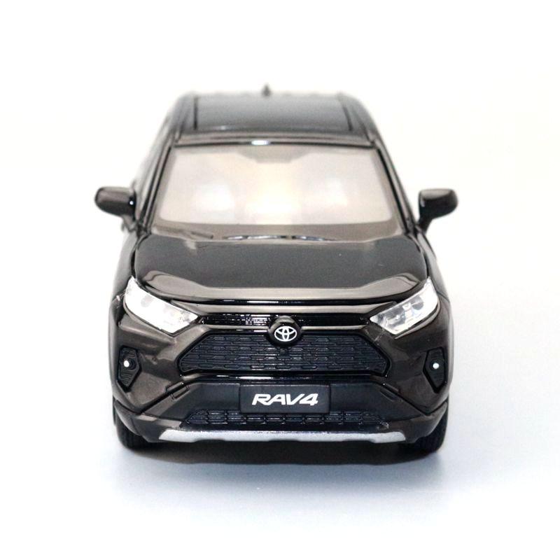 CARRO COLECIONÁVEL TOYOTA RAV 4 PRETO - ESCALA 1:24