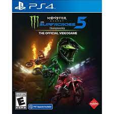 MONSTER ENERGY SUPERCROSS 5 PS4- NOVO