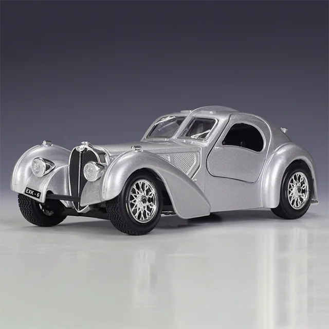 CARRO COLECIONÁVEL 1936 Bugatti Atlantic ESCALA 1:24