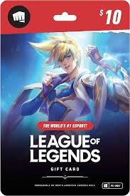 League of Legends eGIFT CARD - ( CONTA AMERICANA ) Envio por Envio por Email / WhatsApp