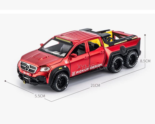 CARRO COLECIONÁVEL Benz X-class EXY pickup ESCALA 1:24