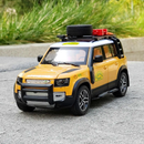 CARRO COLECIONAVEL LAND ROVER DEFENDER CAMEL TRPPHY- 1:22 - GameShop Angola