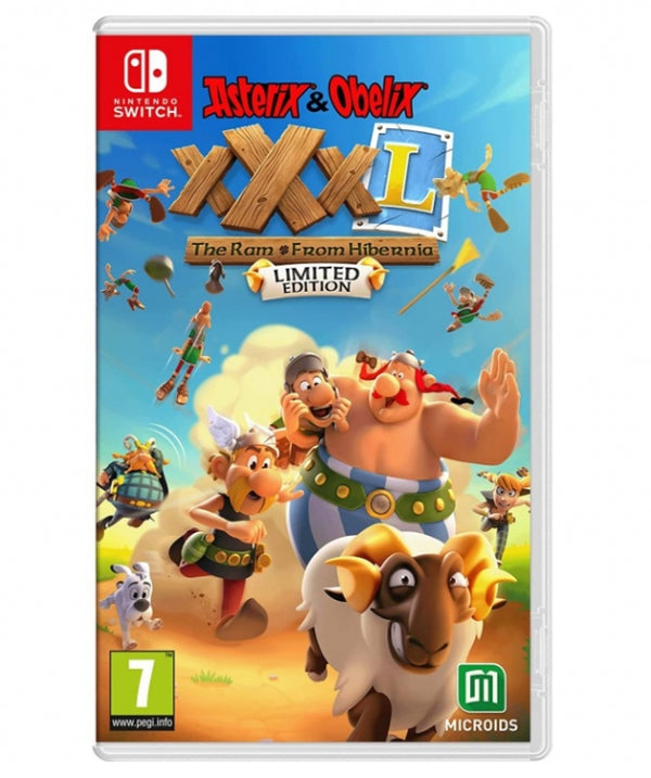 ASTERIX & OBELIX XXXL THE RAM FROM HIBERNIA LIMITED EDITION-NINTENDO SWITCH NOVO