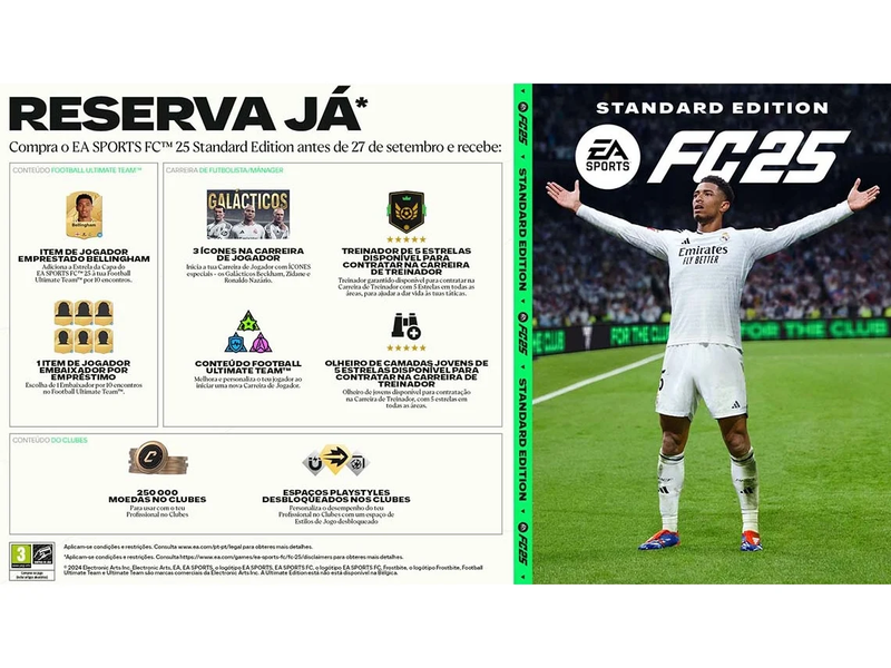 EA SPORTS FC 25 (OFERTA DLC) PS4 (PORTUGUÊS) - SEMINOVO