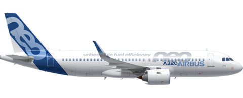AVIÃO COLECIONÁVEL AIRBUS A320  ESCALA 50 cm