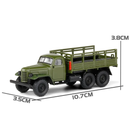 CARRO COLECIONÁVEL TRANSPORTE MILITAR ESCALA 1:24