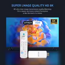MX10 K9 PRO TV Stick Android13 Suporte 8K Vídeo 4K Wifi6 Allwinner H618 Quad Core Cortex A53 Voz Remota Smart TV Box