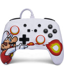 COMANDO OFICIAL POWERA FIREBALL MARIO COM FIOS  NINTENDO SWITCH - NOVO