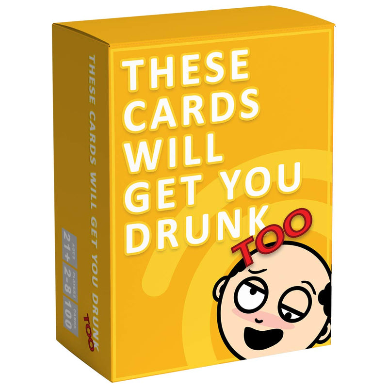 JOGO DE CARTAS - THESE CARDS WILL GET YOU DRUNK TOO