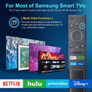 Comando Controle Remoto Universal para Smart TV Samsung com controle de voz Teclas Netflix, Prime-video, Hulu E Disney+