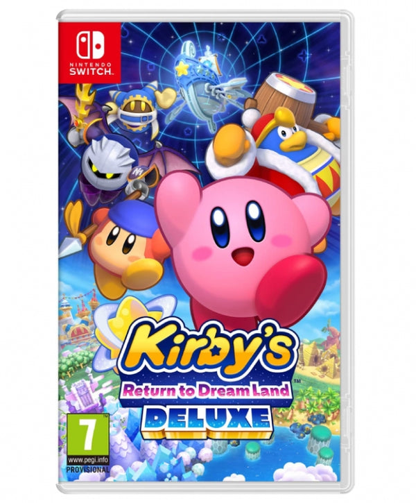 KIRBY RETURN TO DREAMLAND DELUXE NINTENDO SWITCH- NOVO