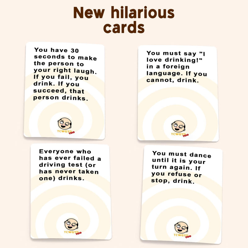 JOGO DE CARTAS - THESE CARDS WILL GET YOU DRUNK TOO