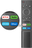 Comando Controle Remoto Universal para Smart TV Samsung com controle de voz Teclas Netflix, Prime-video, Hulu E Disney+