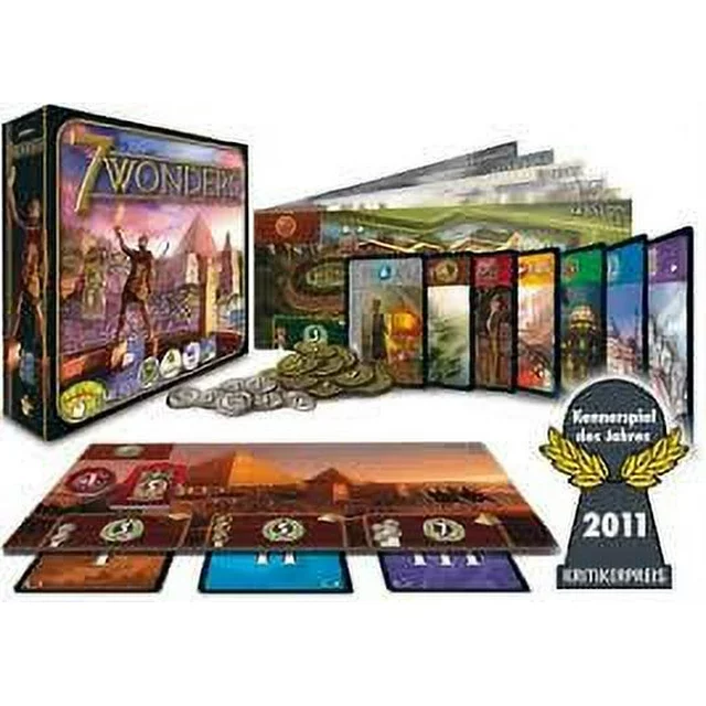 JOGO DE TABULEIRO - 7 WONDERS VERSION 1