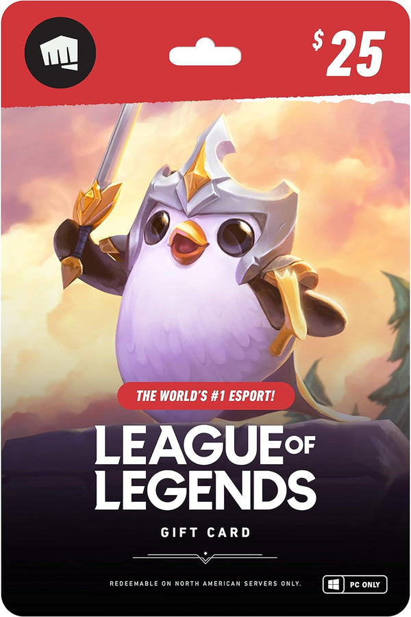 League of Legends eGIFT CARD - ( CONTA AMERICANA ) Envio por Envio por Email / WhatsApp