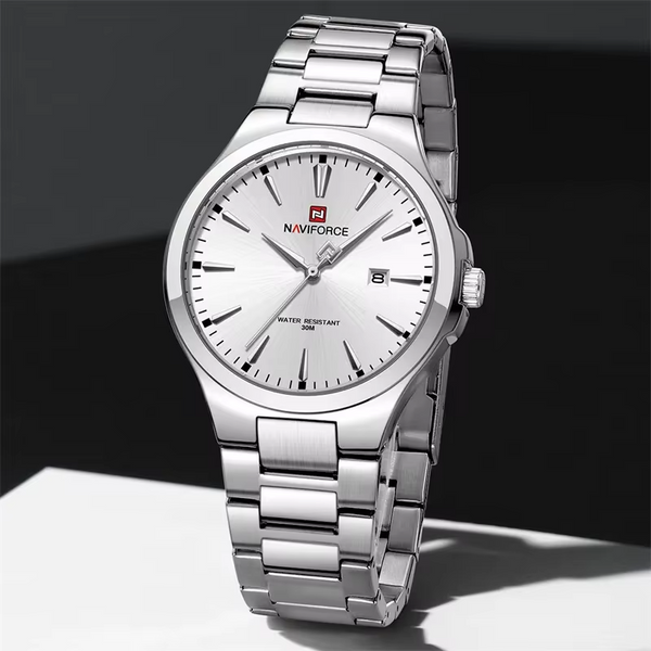 RELÓGIO MASCULINO NAVIFORCE METALICO
