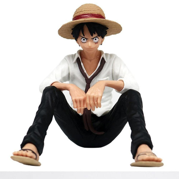 FIGURA DE AÇÃO LUFFY SENTADO - ONE PIECE