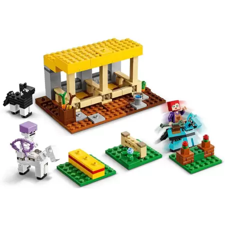 LEGO MINECRAFT - O ESTABULO DE CAVALOS  21171