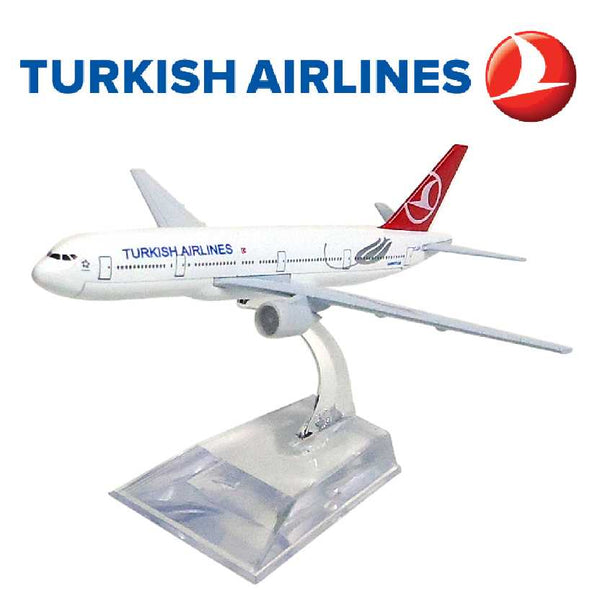 AVIÃO COLECIONÁVEL TURKIA ARLINES 380 ESCALA 16 cm - GameShop Angola