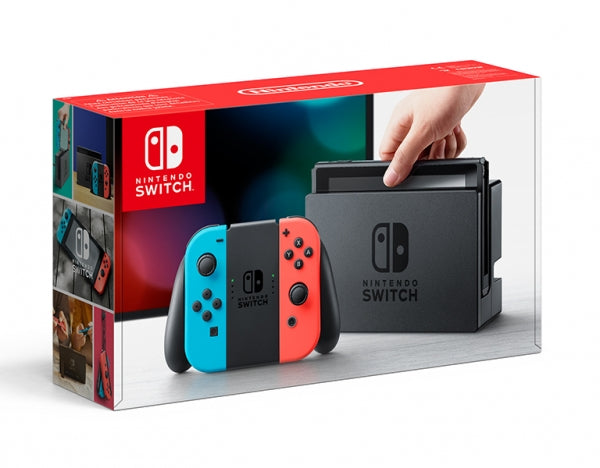 CONSOLA NINTENDO SWITCH V2 (32GB) AZUL NÉON/ VERMELHO NÉON - SEMINOVA