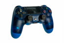 COMANDO SONY DUALSHOCK AZUL TRANSPARENTE  PS4 - NOVO