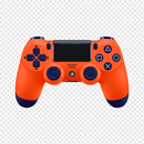 COMANDO SONY DUALSHOCK LARANJA PS4 - NOVO