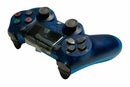COMANDO SONY DUALSHOCK AZUL TRANSPARENTE  PS4 - NOVO