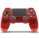 COMANDO SONY DUALSHOCK VERMELHO TRANSPARENTE  PS4 - NOVO