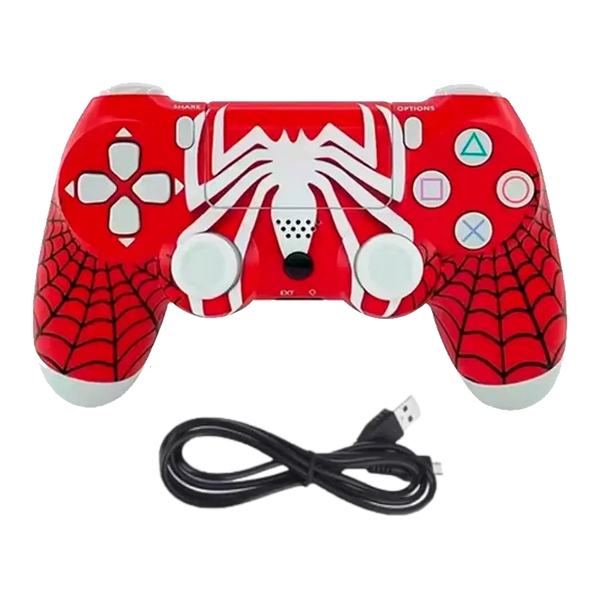 COMANDO PERSONALIZADO  SONY DUALSHOCK HOMEM ARANHA 2 PS4-NOVO